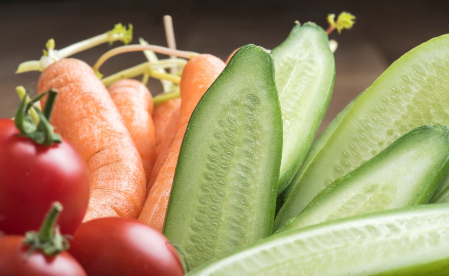 Close-up of vegetables.